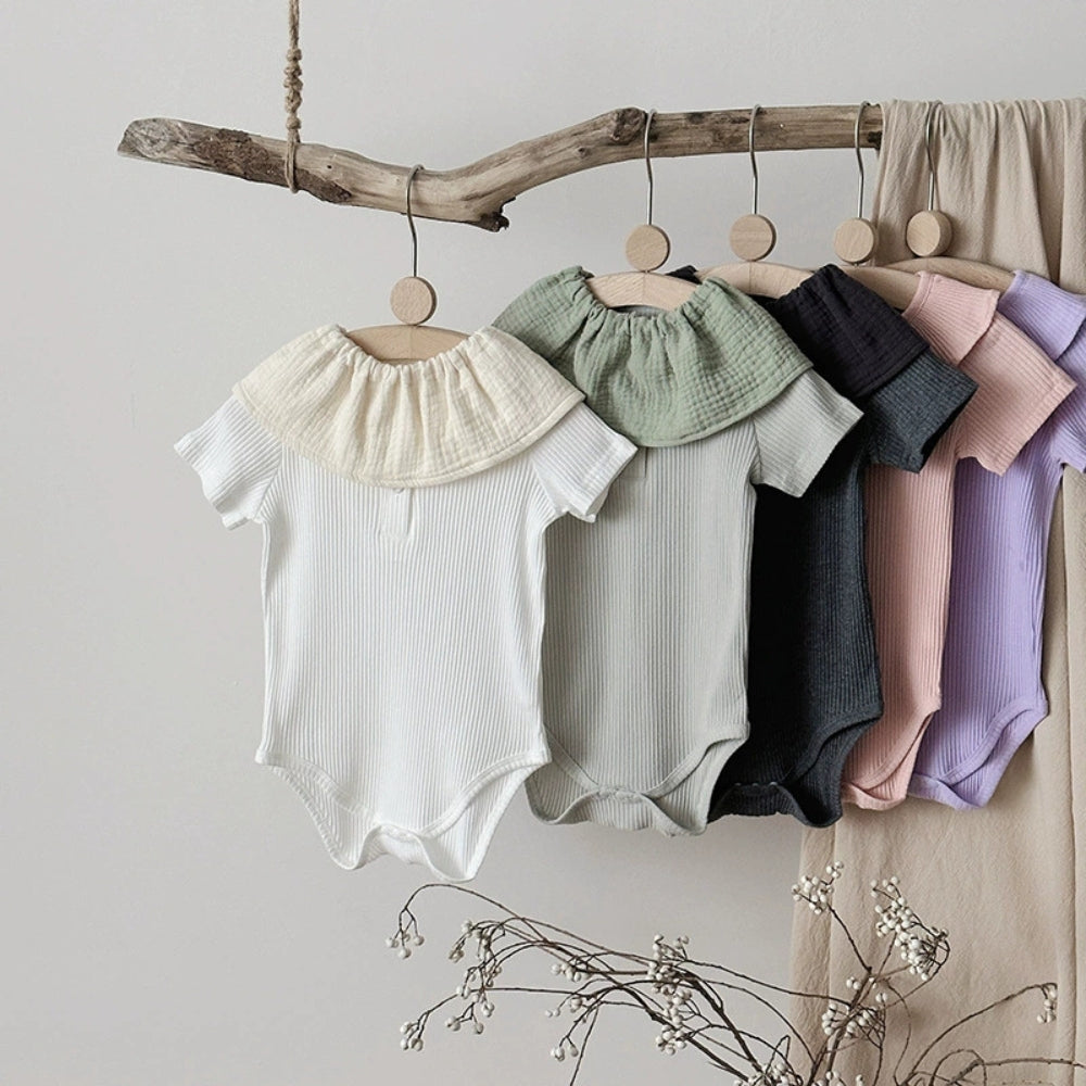 Soft Cotton Baby Bodysuit - Beekee