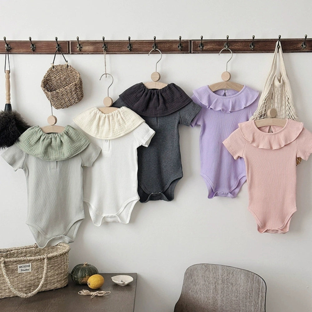Soft Cotton Baby Bodysuit - Beekee
