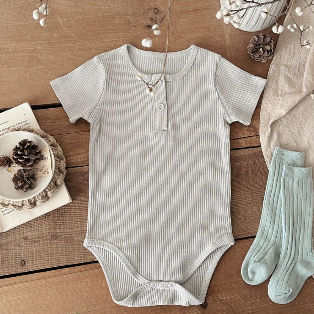 Soft Cotton Baby Bodysuit - Beekee