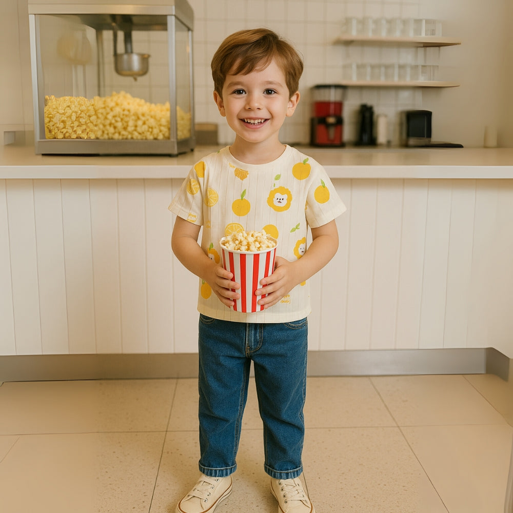 Soft Cotton Printed Kids T-Shirt - Beekee