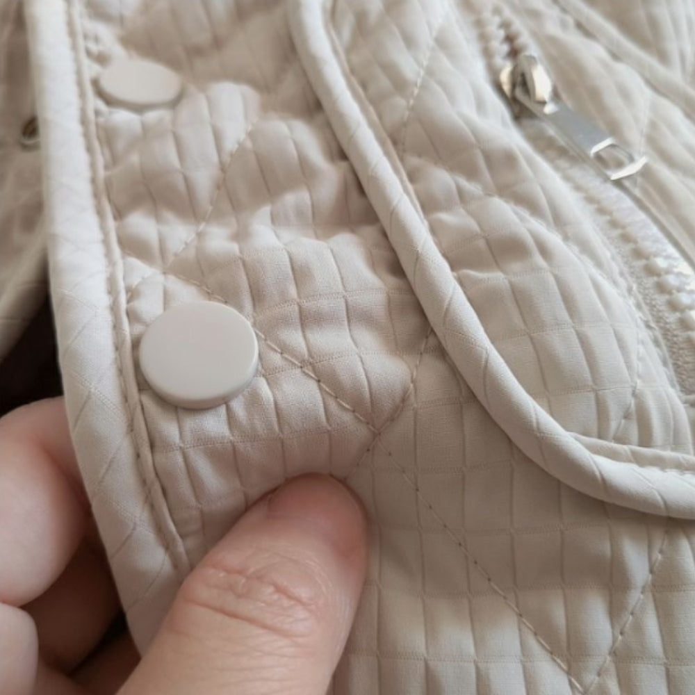 Soft Quilted Reversible Sherpa Vest - Beekee