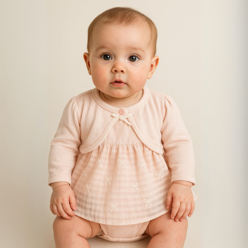 Soft Tutu Romper and Cardigan Set - Beekee