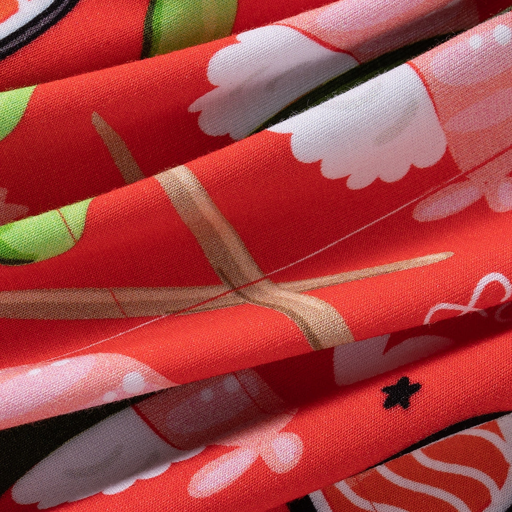 Sushi Print Long Sleeve Baby Romper - Beekee