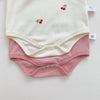 Sweet Cherry Ruffled Romper and Bonnet Set - Beekee