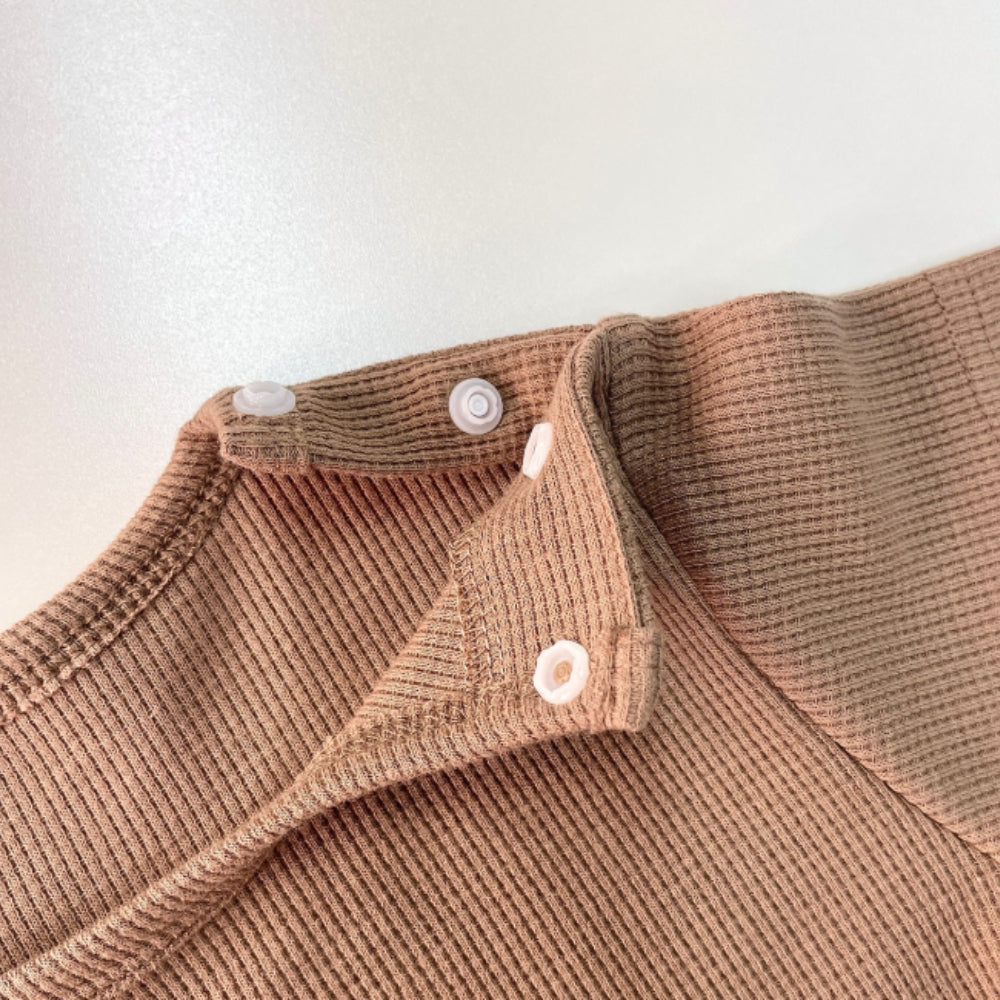 Teddy Bear Romper and Ear Bonnet Set - Beekee