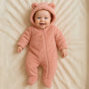 Warm Bear Hood Baby Overall Snowsuit - Beekee
