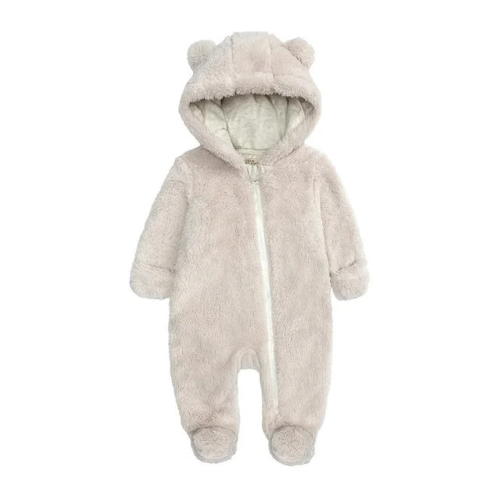 Warm Bear Hood Baby Overall Snowsuit - Beekee