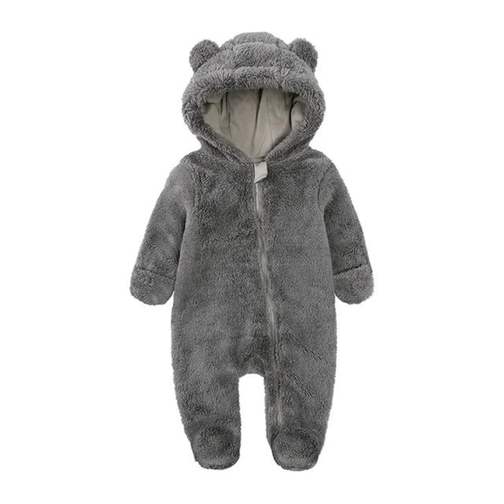 Warm Bear Hood Baby Overall Snowsuit - Beekee