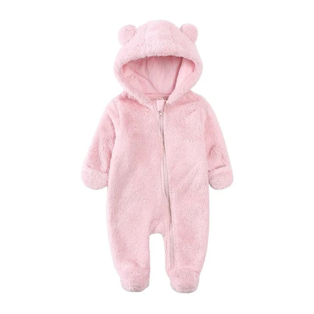 Warm Bear Hood Baby Overall Snowsuit - Beekee