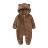 Warm Bear Hood Baby Overall Snowsuit - Beekee