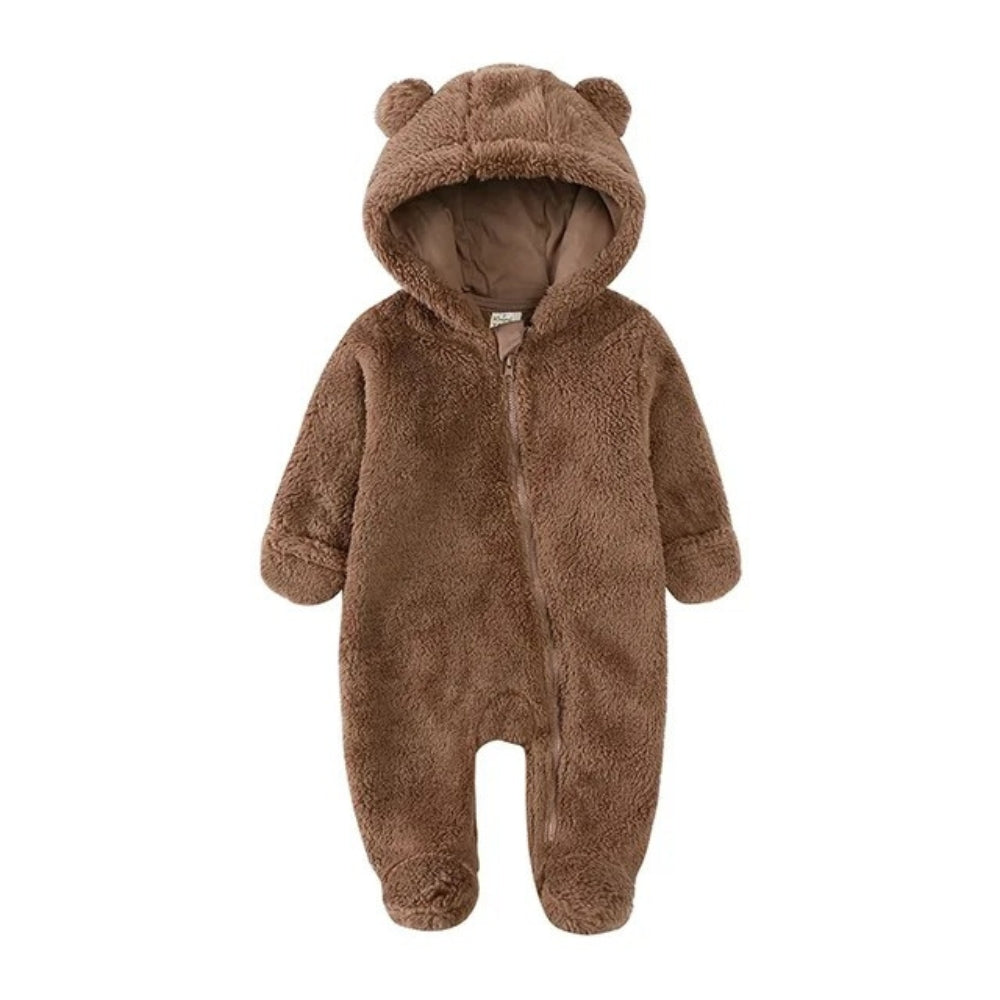 Warm Bear Hood Baby Overall Snowsuit - Beekee