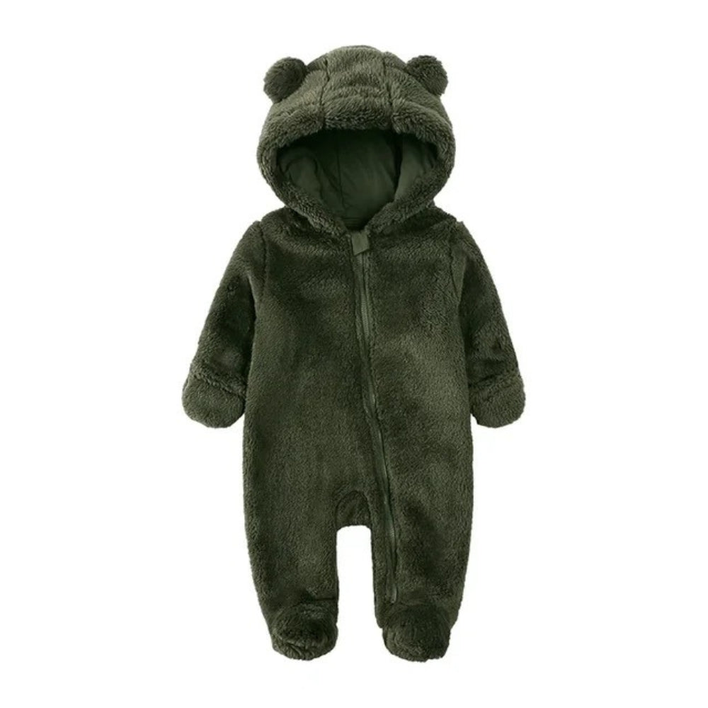 Warm Bear Hood Baby Overall Snowsuit - Beekee