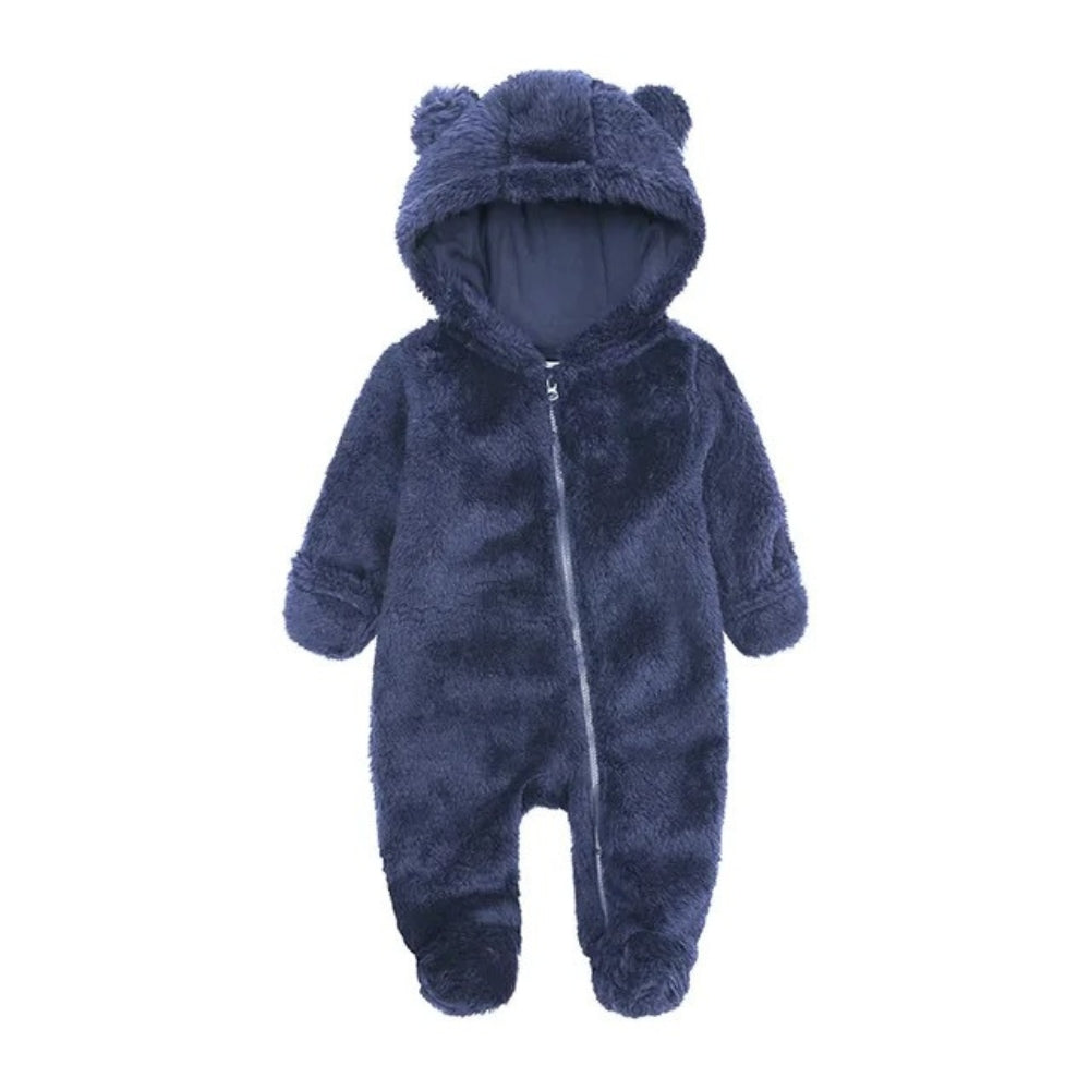 Warm Bear Hood Baby Overall Snowsuit - Beekee