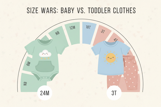 Baby vs. Toddler Clothing Size Charts
