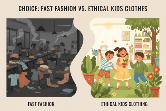 Fast Fashion vs Ethical Kids Clothes