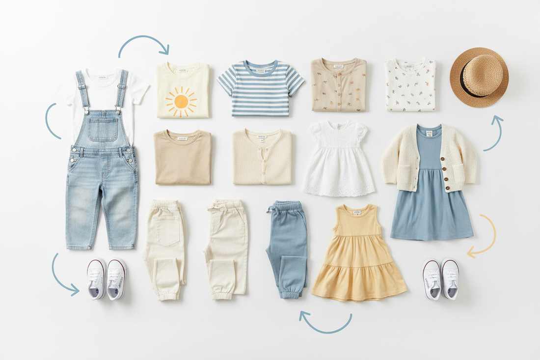 How to Build a Kids Capsule Wardrobe That Mixes and Matches