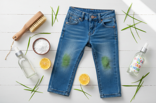 How to Get Grass Stains Out of Kids' Jeans