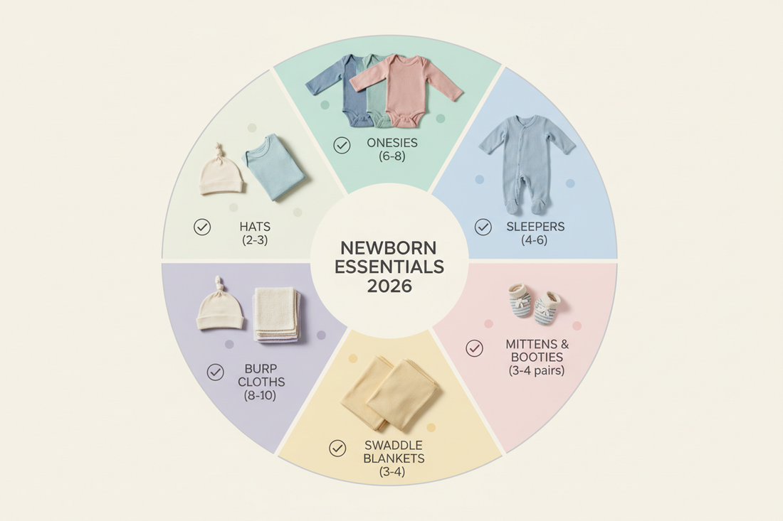 Newborn Clothing Infant Essentials Checklist for 2026: What You Need
