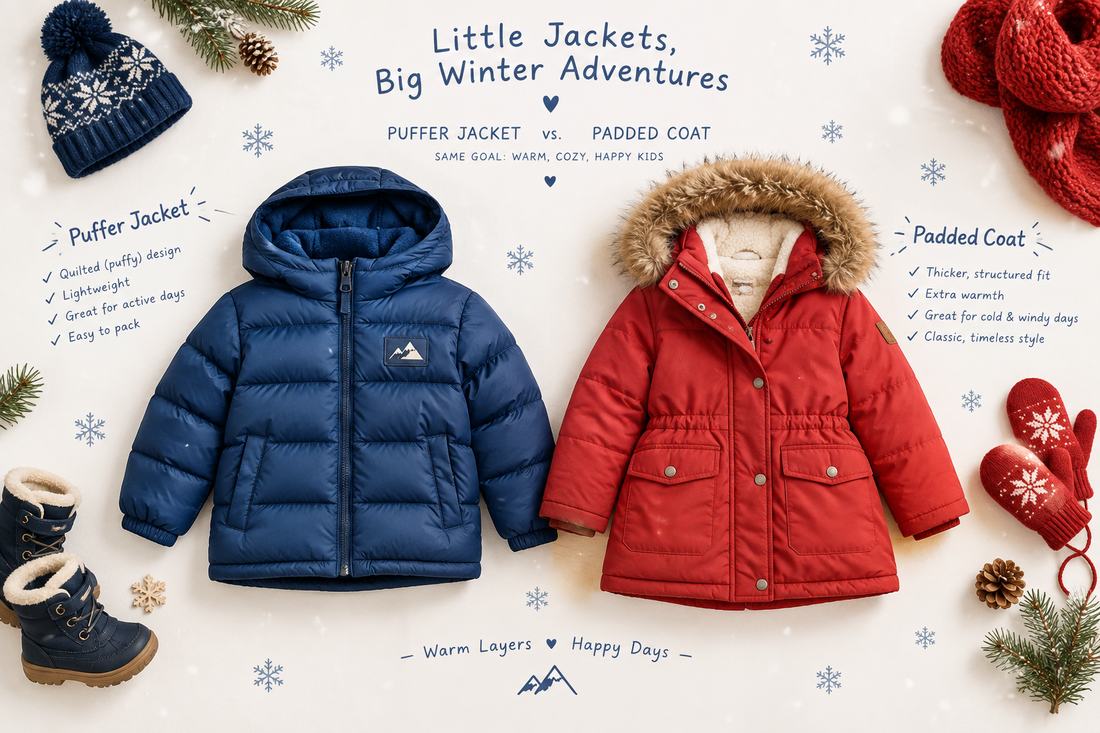 Puffer Jackets vs. Padded Coats