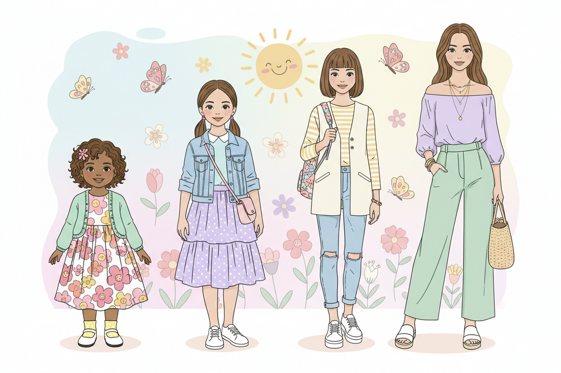 Spring Clothes for Girls by Age