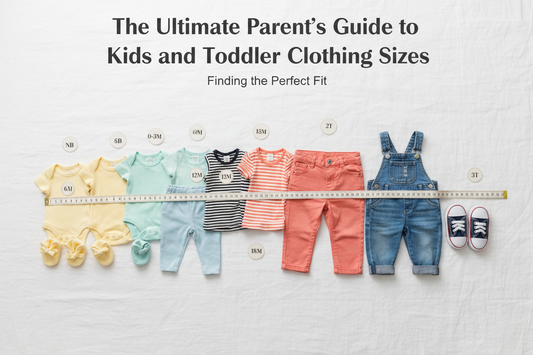 The Ultimate Parent's Guide to Kids and Toddler Clothing Sizes