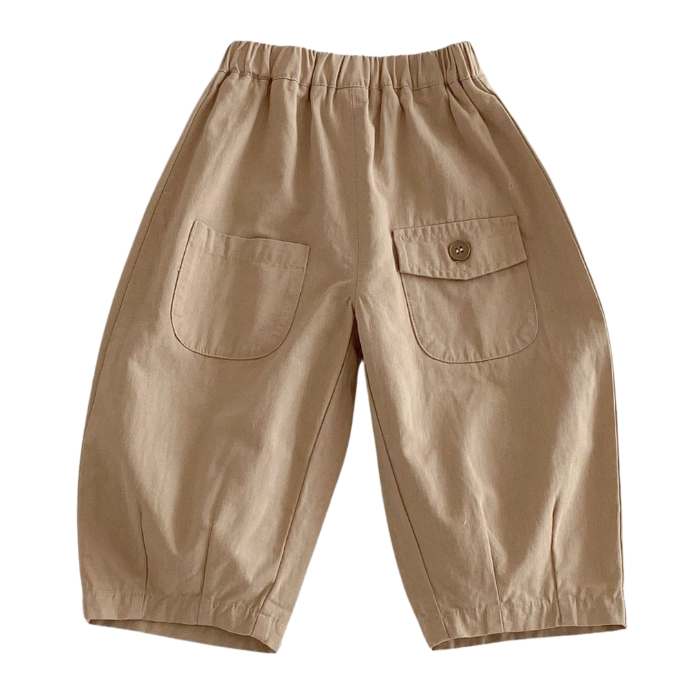 Cool Pocket Cargo Pants for Little Kids-Beekee