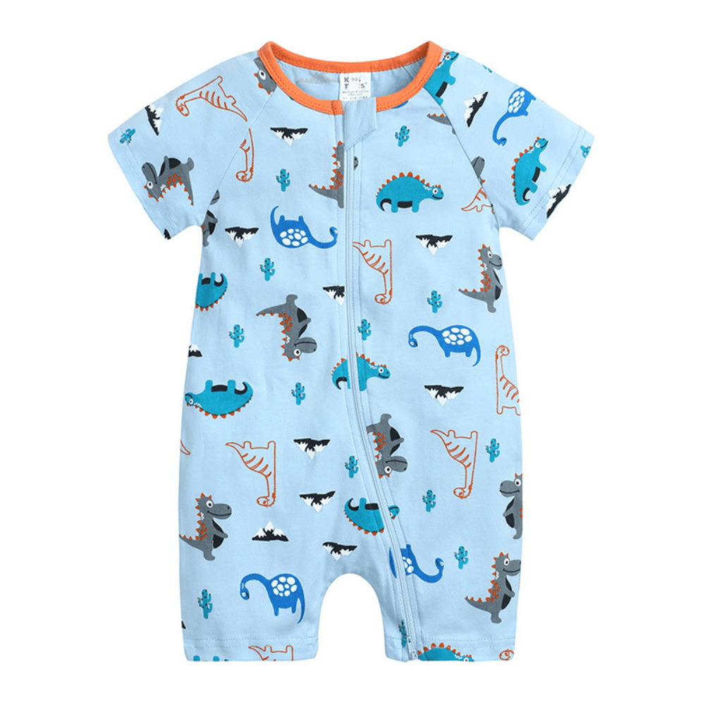 Fun Print Soft Cotton Baby Romper - Beekee
