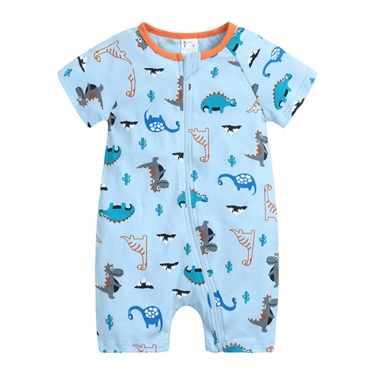 Fun Print Soft Cotton Baby Romper - Beekee