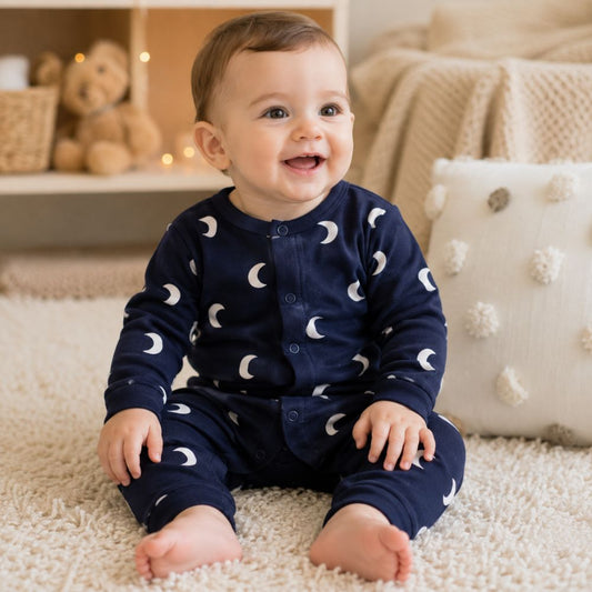 Dreamy Moon Baby Sleep Romper