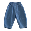 Adorable Star Print Denim Pants for Toddlers-Beekee