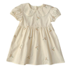 Daisy Embroidered Baby Romper & Dress Set-Beekee