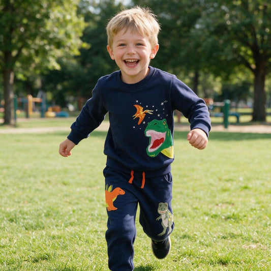 Dino Roar Sweatshirt and Jogger Set