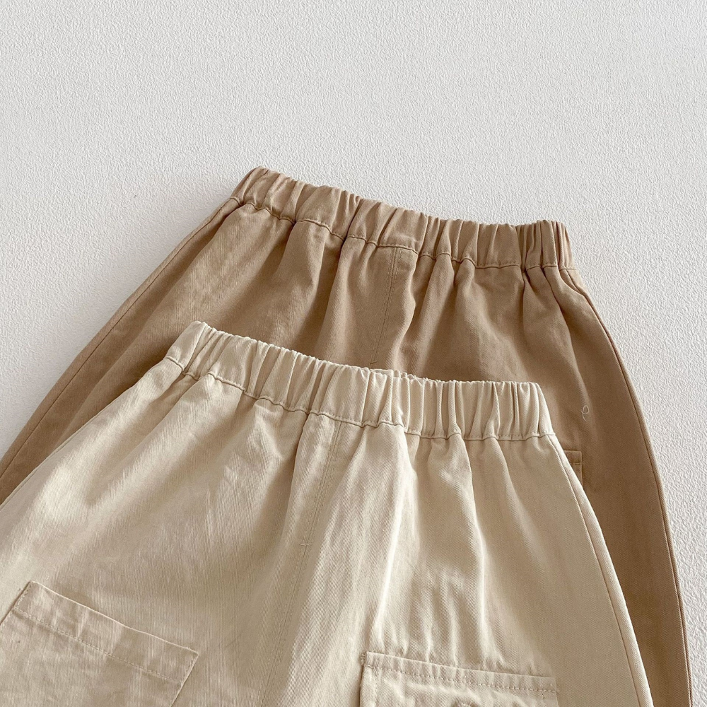 Cool Pocket Cargo Pants for Little Kids-Beekee