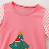 Festive Christmas Tree Girls Long Sleeve Dress - Beekee