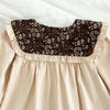 Floral Collar Baby Romper & Sister Dress Set-Beekee