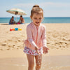 Sweet Ruffle Long Sleeve Girls' Swim Set - Beekee