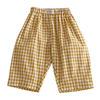 Cute Gingham Check Kids' Summer Shorts - Beekee