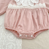 Darling Daisy Lace Baby Dress & Romper Set-Beekee