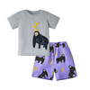 Gorilla & Banana Graphic T-Shirt and Shorts Set | Fun and Comfortable Kids Outfit