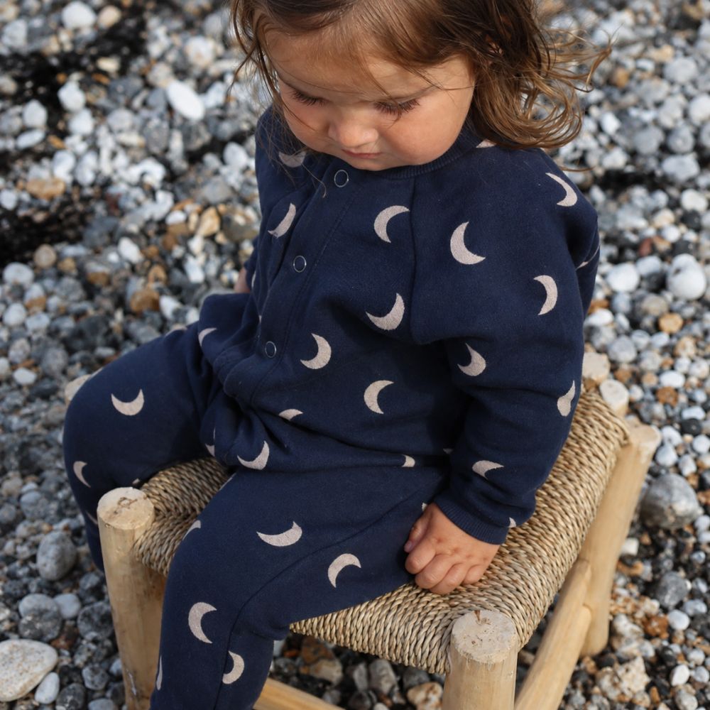 Dreamy Moon Baby Sleep Romper