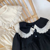Precious Lace Collar Long Sleeve Dress for Girls-Beekee