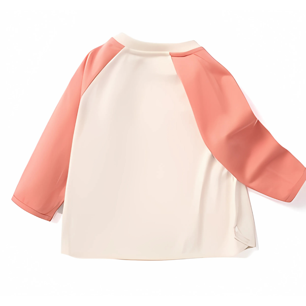 Kids Cute 3D Bug Patch Detail Long Sleeve Shirt- Beekee