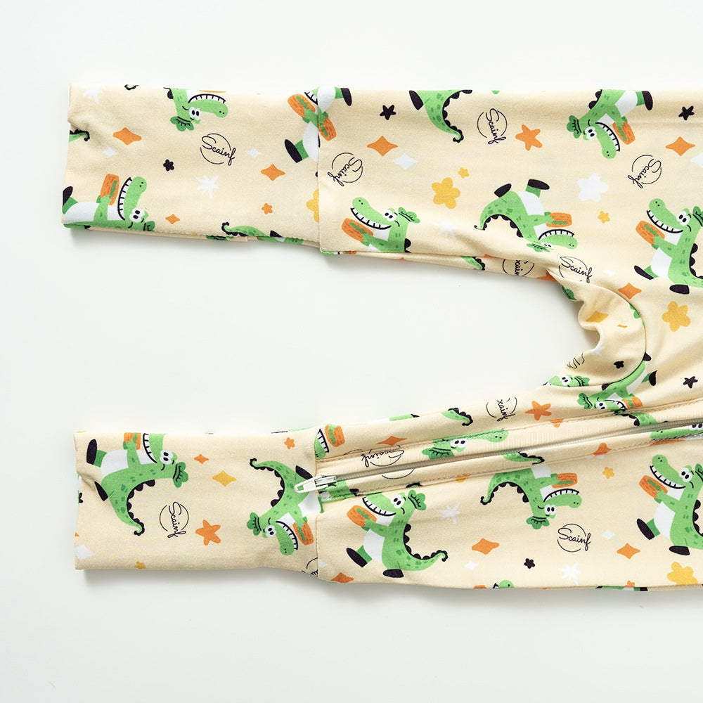 Adorable Alligator Baby Sleep Romper - Beekee