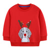 Adorable Puppy Reindeer Christmas Sweatshirt - Beekee