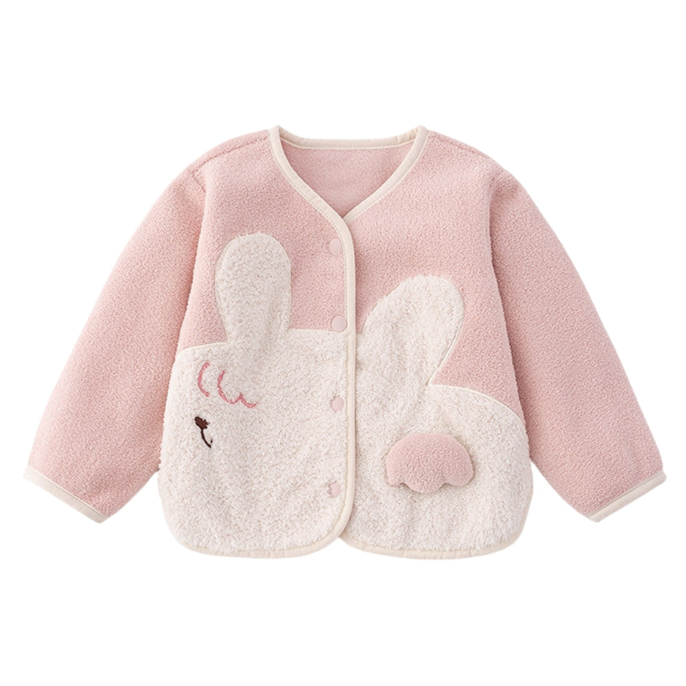 Animal Patch Fleece Jacket - Beekee