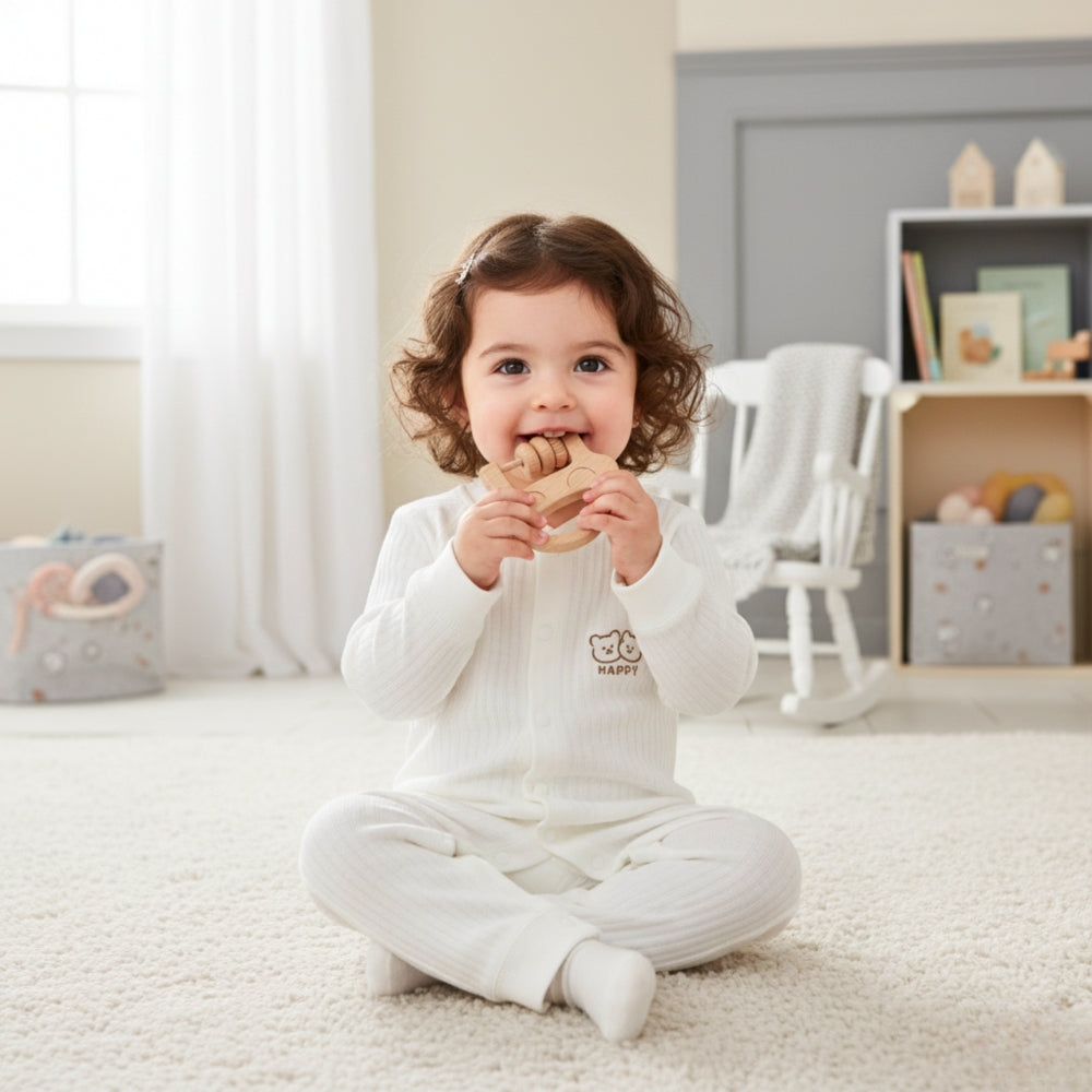 Animal and Fruit Print Baby Romper - Beekee