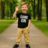 Boys Cotton Cargo Jogger Pants- Beekee