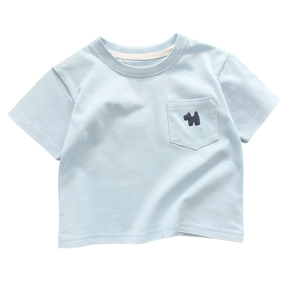 Boys' Dog Patch Pocket T-Shirt - Beekee