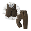 Boys Formal Outfit Bow Tie Suit Set - Beekee