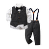 Boys Formal Outfit Bow Tie Suit Set - Beekee